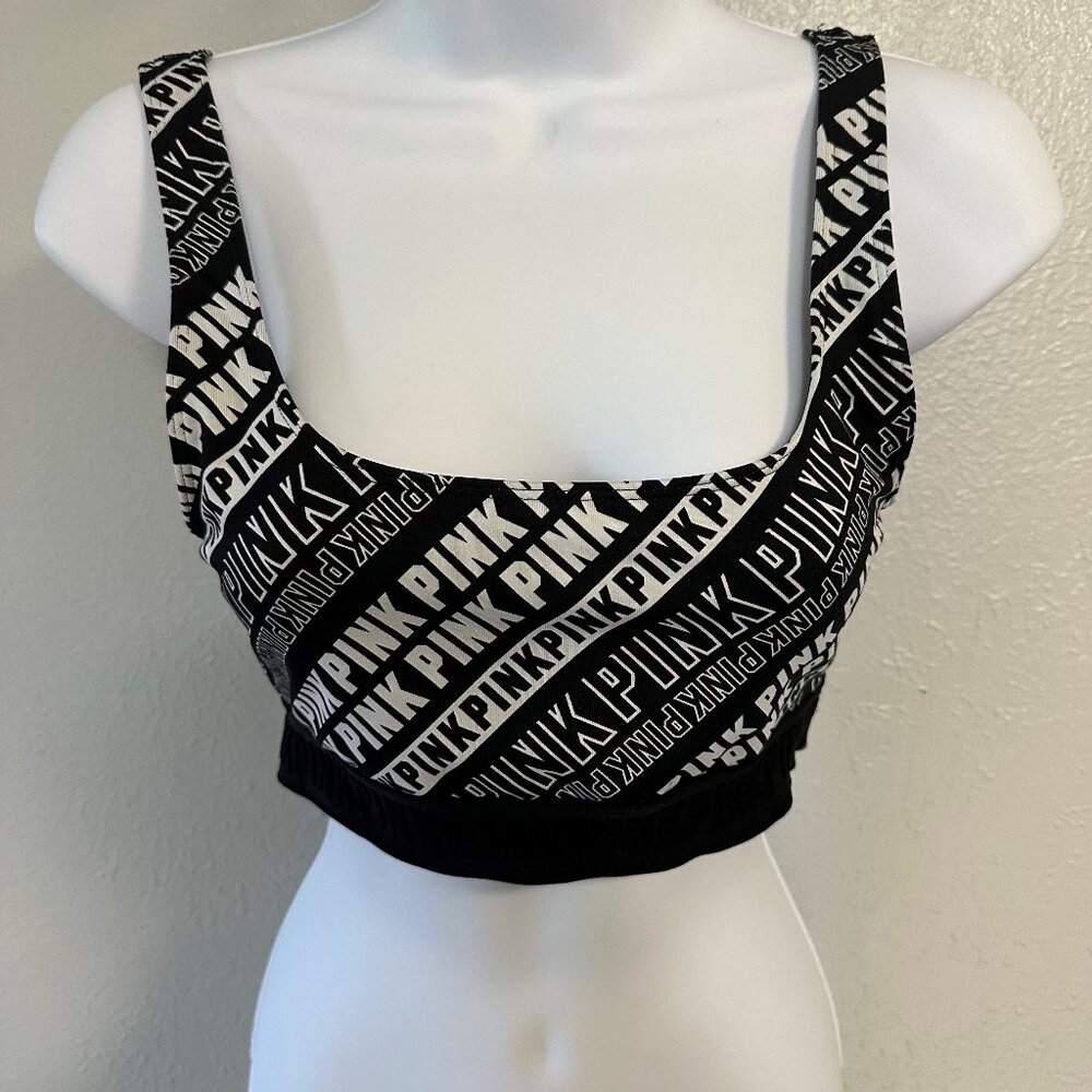 Victorias Secret Pink Ultimate Sports logo bra Size Small